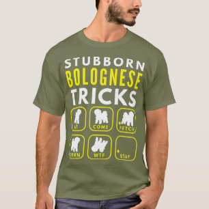 Stubborn Bolognese Tricks - Dog Training Premium T-Shirt