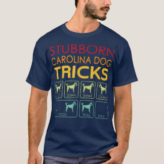 Stubborn Carolina Dog Tricks Vintage T-Shirt