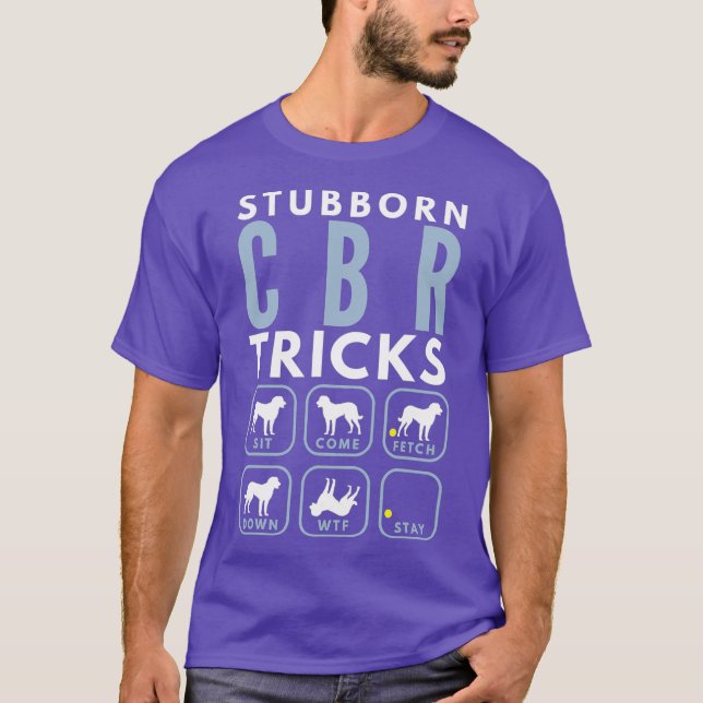 Stubborn Chesapeake Bay Retriever Tricks - Dog T-Shirt (Front)