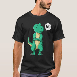 Stubborn Dinosaur T Rex Kids Boys Girls Youth T-Shirt