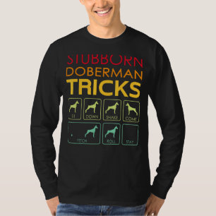 Stubborn Doberman Tricks Vintage T-Shirt