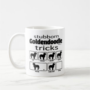 Stubborn Goldendoodle Tricks Coffee Mug
