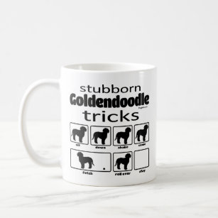 Stubborn Goldendoodle Tricks Coffee Mug