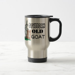 Stubborn Old Goat Travel Mug