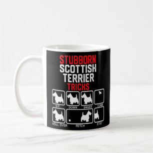 Stubborn Scottish Terrier Tricks_1 Coffee Mug
