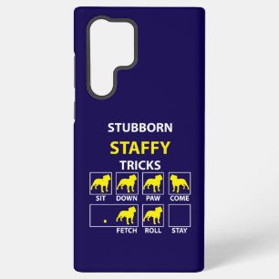 Stubborn Staffy Tricks Samsung Galaxy Case