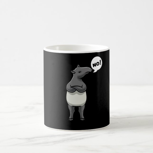 Stubborn Tapir Coffee Mug (Center)