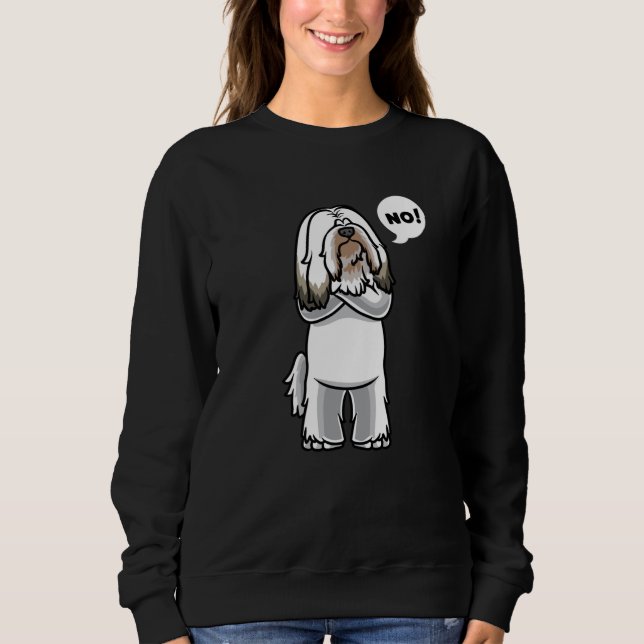Stubborn Tibetan Terrier Sweatshirt (Front)