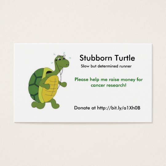 Stubborn Turtle Business Card
