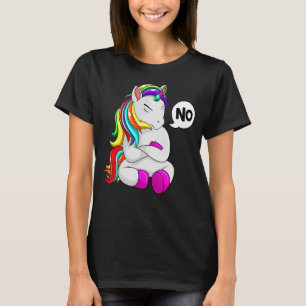 Stubborn Unicorn  Women Kids Girls Youth T-Shirt