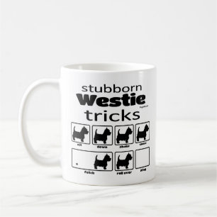 Stubborn Westie Tricks Coffee Mug