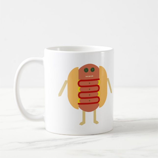 Stubby Lil Weenie Coffee Mug (Left)
