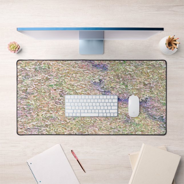 Stucco Green Sea Desk Mat (Office 1)