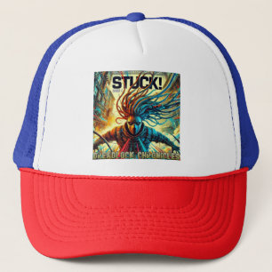 STUCK! DREADLOCK CHRONICLES ISSUE 4 COVER TRUCKER HAT