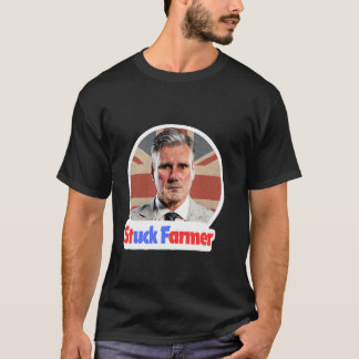 Stuck Farmer Word Play Two Tier Kier T-Shirt