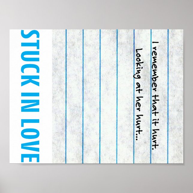 Stuck in Love Poster (Front)