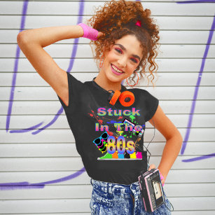 neon splatter shirt