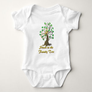 Stuck in  the Family Tree Baby Bodysuit