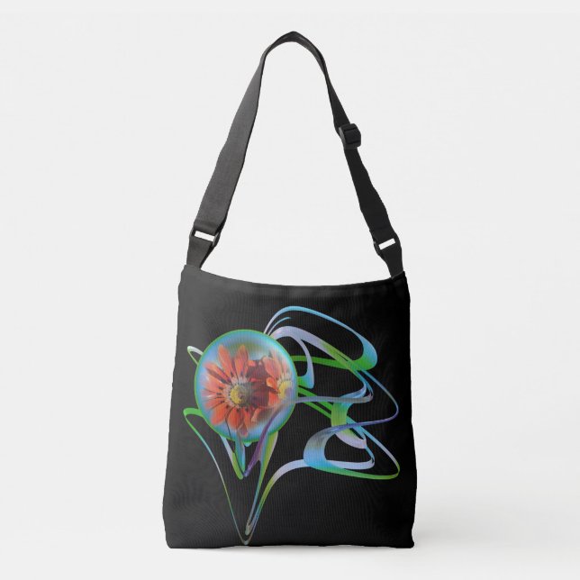 Stuck in the Middle Cross Body Tote Bag (Front)