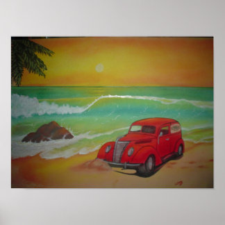 STUCK IN THE SAND POSTER