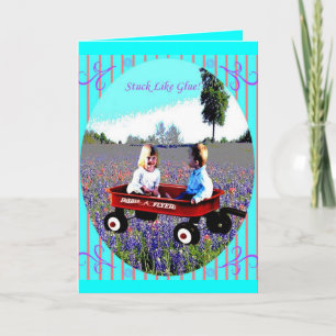 Stuck Like Glue Holiday Card