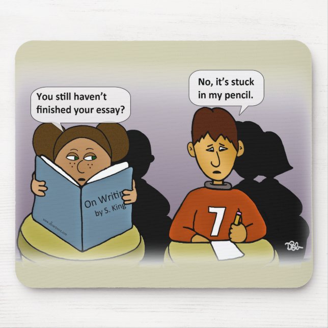 Stuck Mouse Pad (Front)