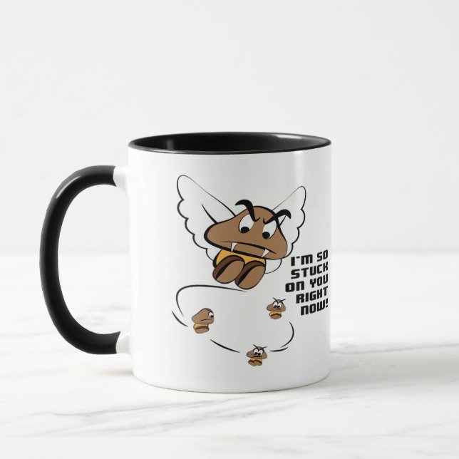 Stuck On You Clean Minimal Style  Mug (Left)