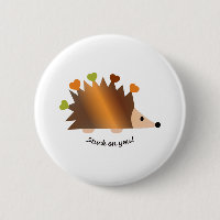 Stuck on You Hedgehog and Hearts