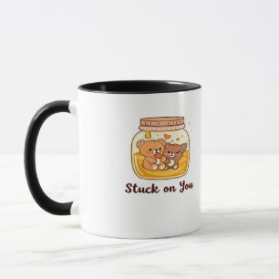 Stuck On You Simple Love Aesthetic  Mug