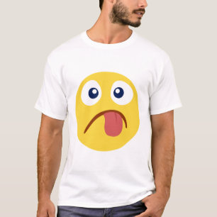 Stuck Out Tongue Emojia T-Shirt