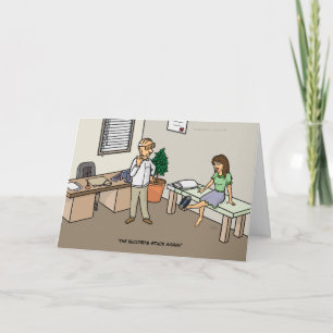 Stuck Record Greeting Card