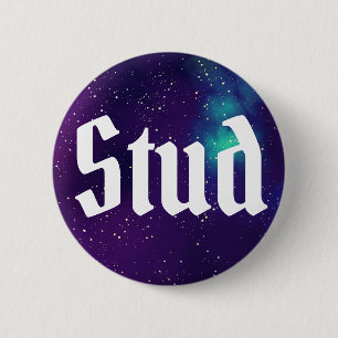 Stud Customizable Galaxy Identity 6 Cm Round Badge