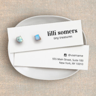  Stud Earring Jewellery Plain Display Card