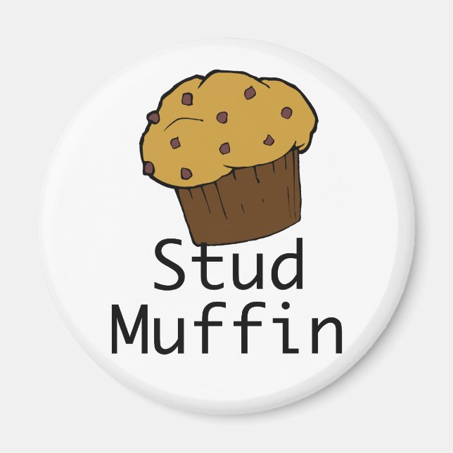 Stud Muffin Boy Magnet (Front)