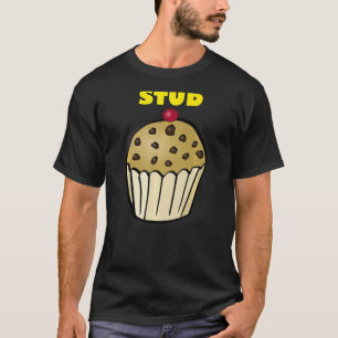 Stud Muffin Funny Workout Exercise Fitness Humour  T-Shirt