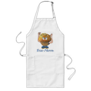 Stud Muffin Humour Long Apron