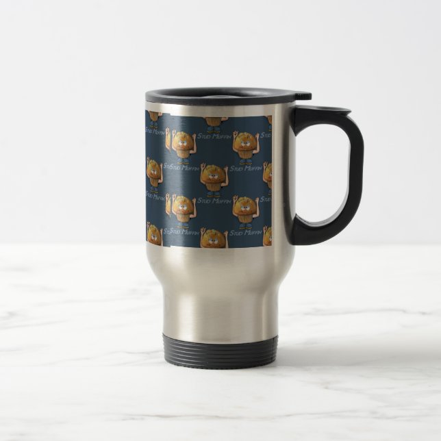 Stud Muffin Humour Travel Mug (Right)