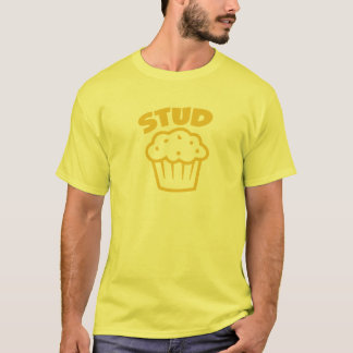 Stud Muffin in Yellow T-Shirt