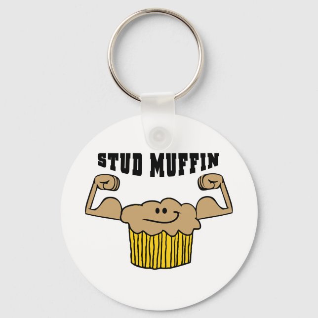 Stud Muffin Key Ring (Front)