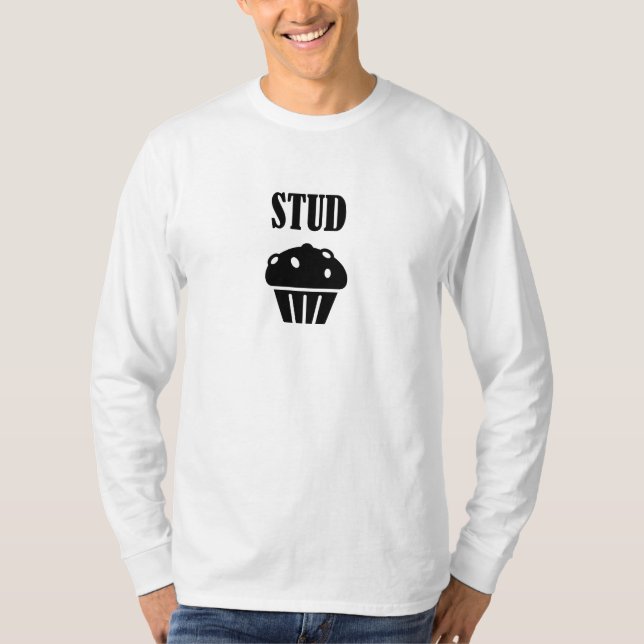 STUD Muffin Manly T-Shirt (Front)