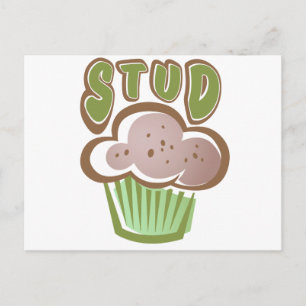 Stud Muffin Postcard