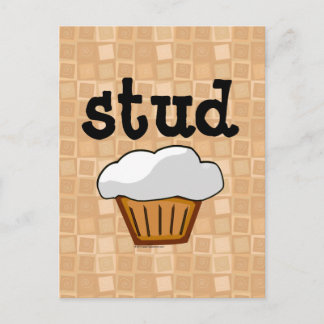 Stud Muffin Postcard