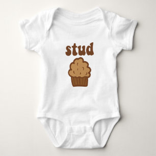 Stud Muffin Valentines  T-Shirt Baby Bodysuit