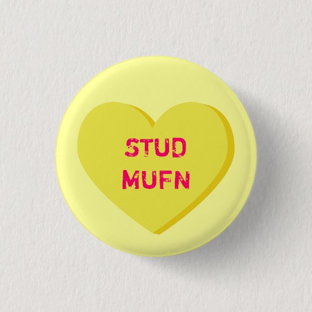 STUD MUFN 3 CM ROUND BADGE (Front)