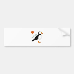 Stud Puffin Bumper Sticker