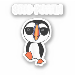 Stud Puffin Funny Bird