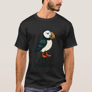 Stud Puffin, Funny Iceland T-Shirt