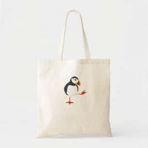 Stud Puffin Funny Seabird Puffins Tote Bag