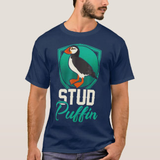 Stud Puffin Seabird  Animal Lover Gift T-Shirt