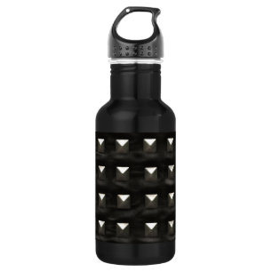 Studded Black Leather 532 Ml Water Bottle